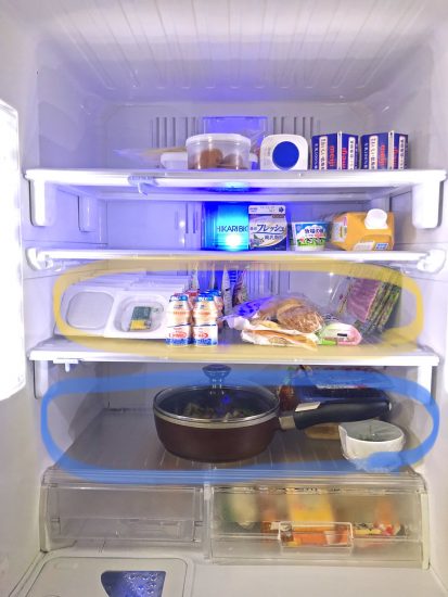 冷蔵庫　シンプル