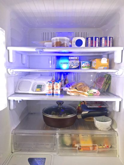 冷蔵庫　シンプル